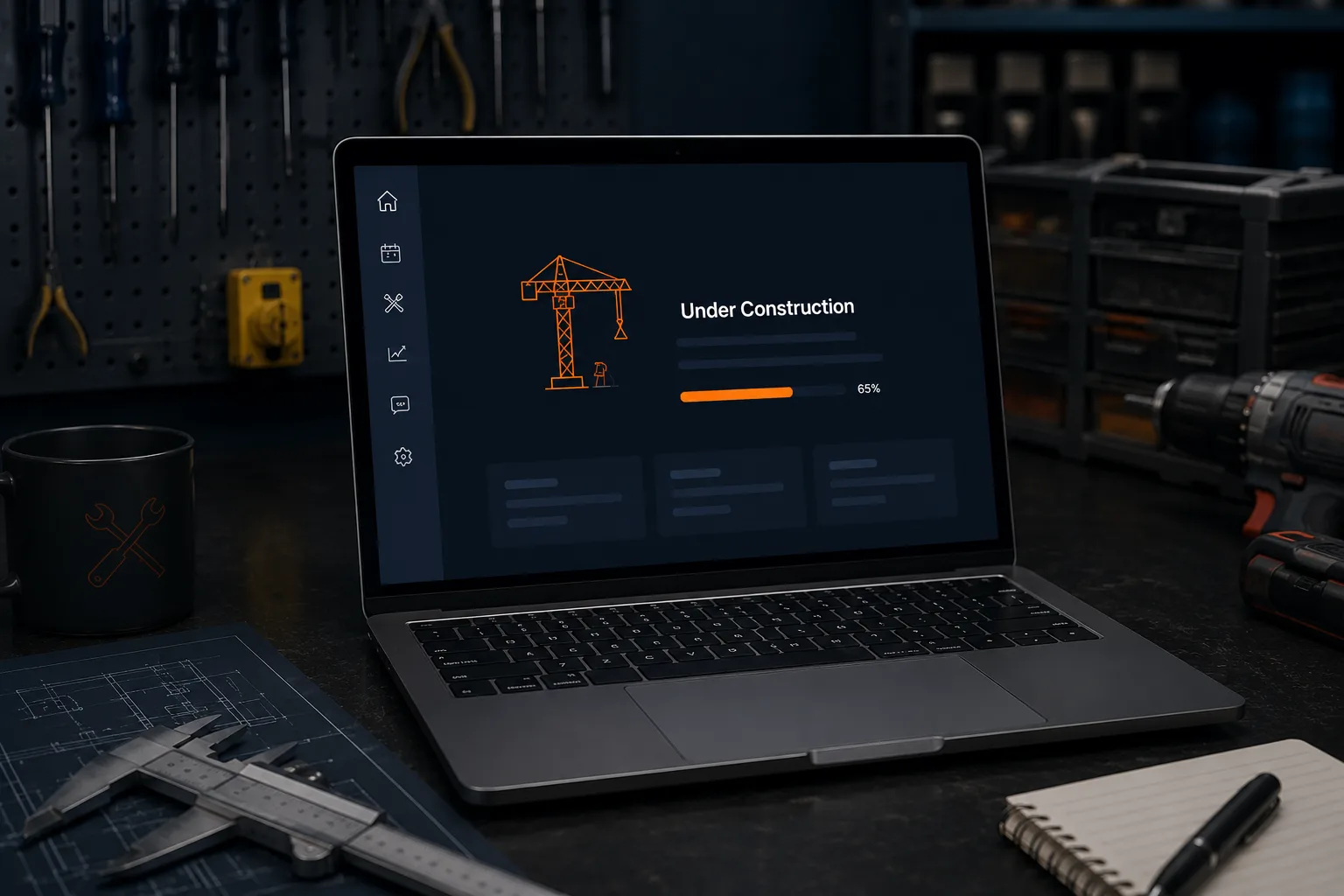 ESS maintenance application dashboard
