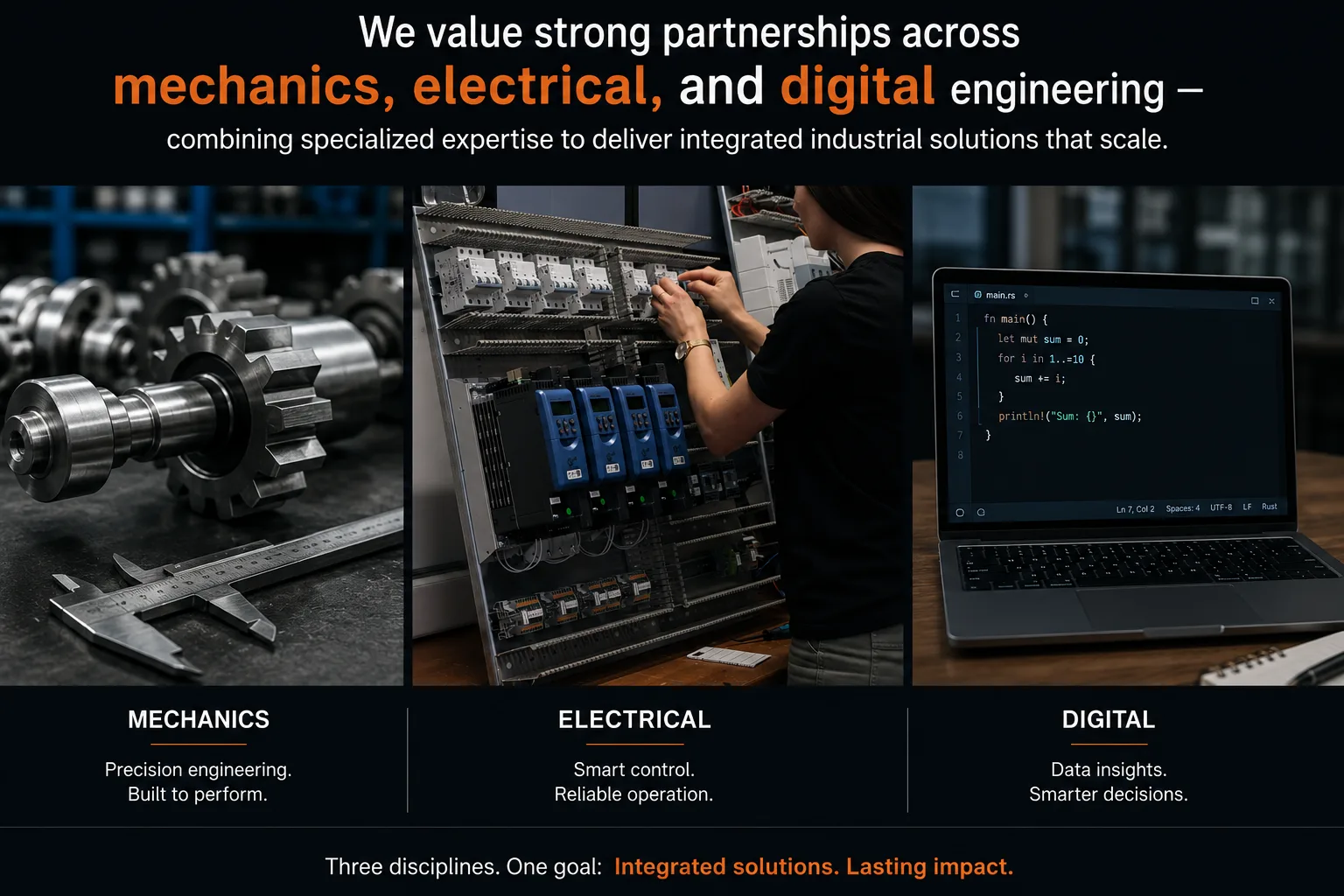 Industrial partnership meeting